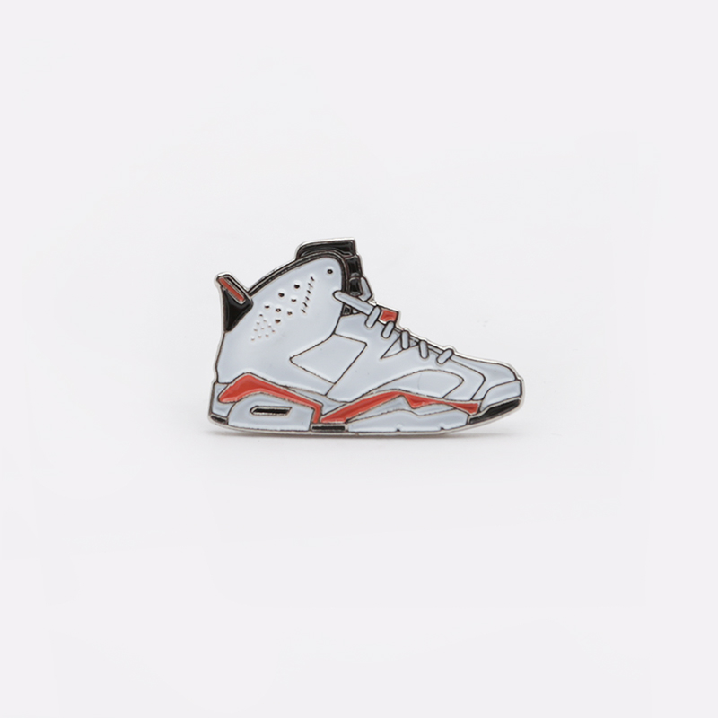  белый значок Pin Bar Jordan 6 White Jordan 6 White - цена, описание, фото 1